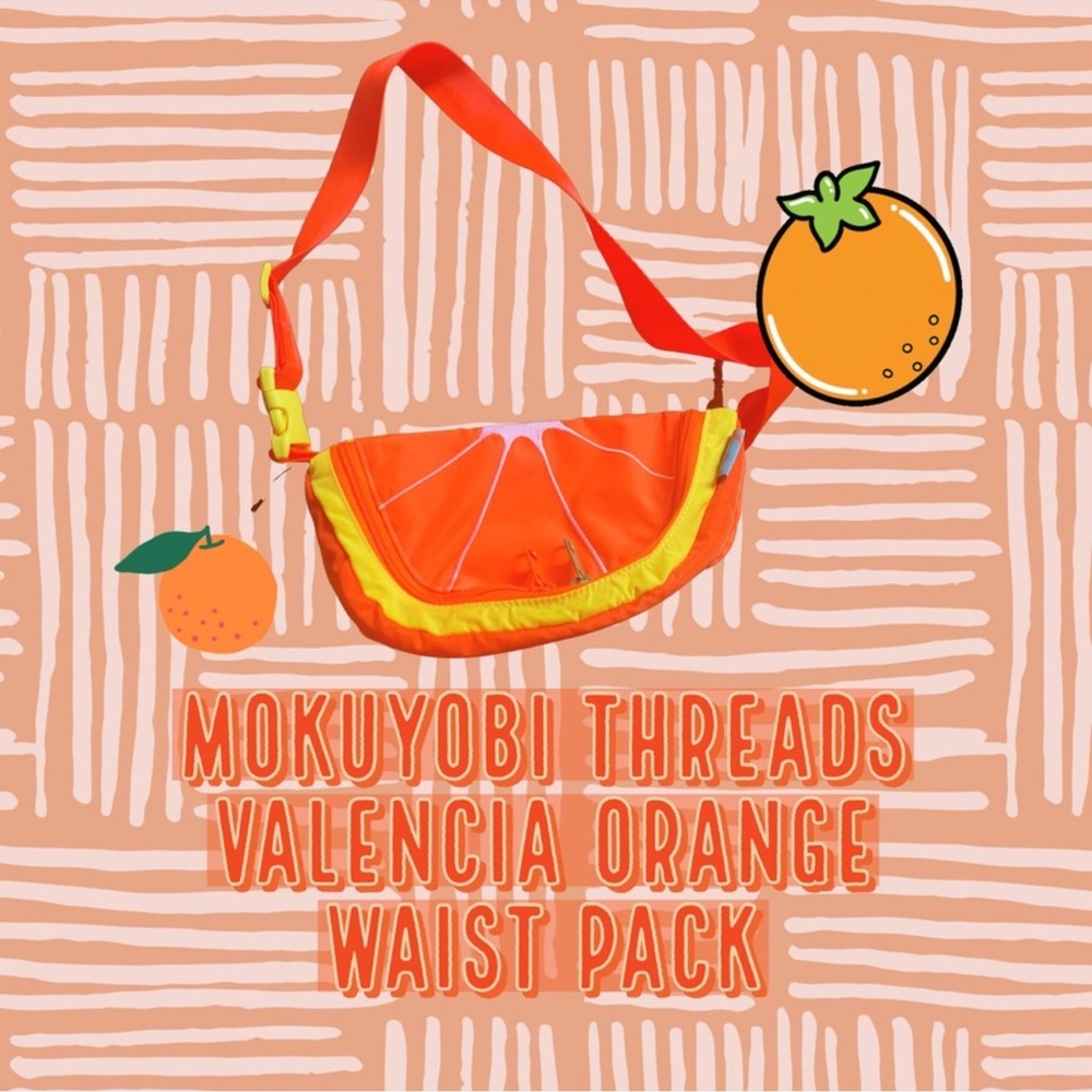 Mokuyobi Threads Valencia Orange Waist Pack